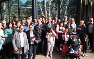 Teamevent Ausflug in den Zoo mit Geflüchteten